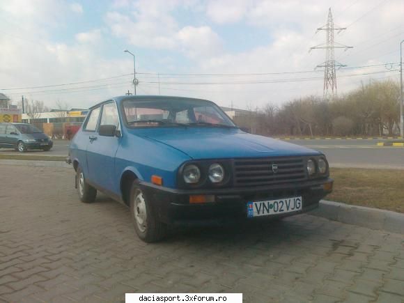 Harbulina -1987 proaspat aghizitionata - inainte de plecarea spre Bucuresti - Dacia Sport clasica