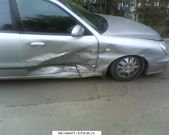 IS-60-GVE Sportiva renviata din morti - Asa arata nubira. Asta e a doua zi dupa accident - Dacia Sport tuning