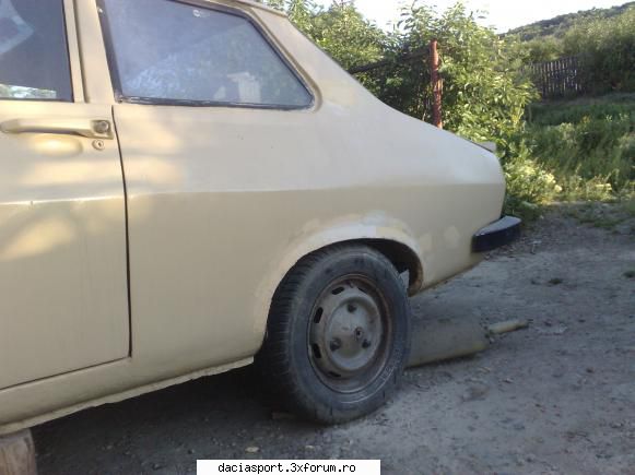 ceva munca si la pasajele spate (putin latite dat cu fibra de sticla ca sa nu crape chitul si