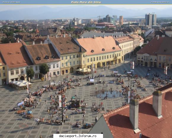 Intalnire Dacia Sport 2014 - piata mare din Sibiu - Discutii diverse
