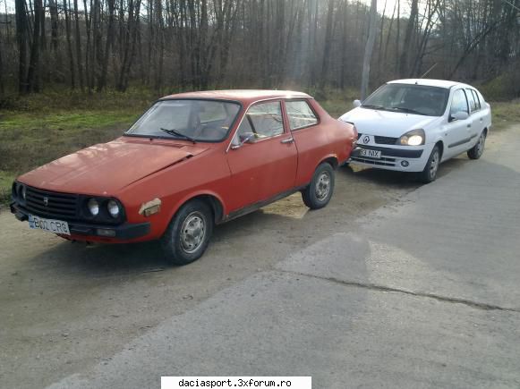 My new red love - Drumul spre casa , comportament ireprosabil pe - Dacia Sport clasica