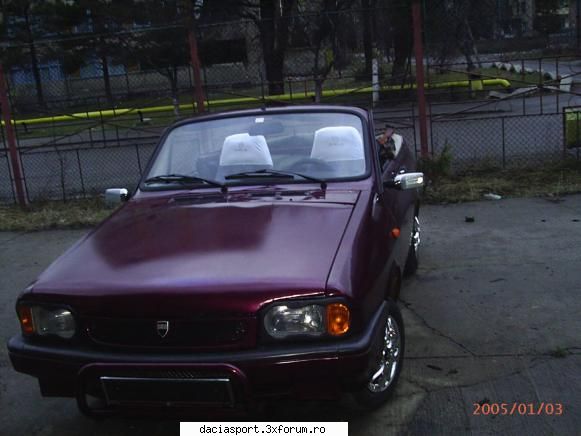 Proiect Dacia Sport Cabrio - cica asta a fost construita pentru ceausescu - Proiect Dacia Sport Cabrio