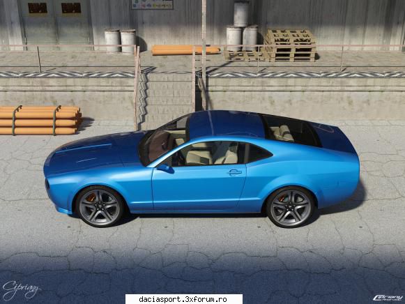 Proiect Dacia Sport Moderna si Cabrio hardtop - Asta ar fi a doua dar ma gandesc - Proiect Dacia Sport Cabrio