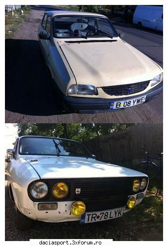 Sportiva mea! - Inainte si dupa - Dacia Sport clasica