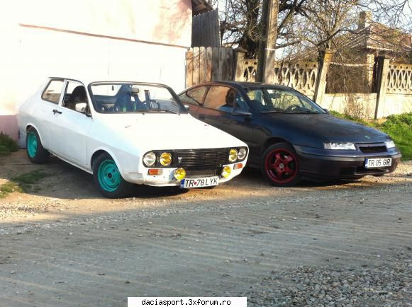 Sportiva mea! - Ma plictisisem de atata alb :)) - Dacia Sport clasica