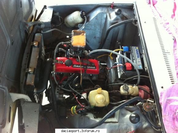 Sportiva mea! - La motor am schimbat -valeo,bujii-ngk,capac - Dacia Sport clasica