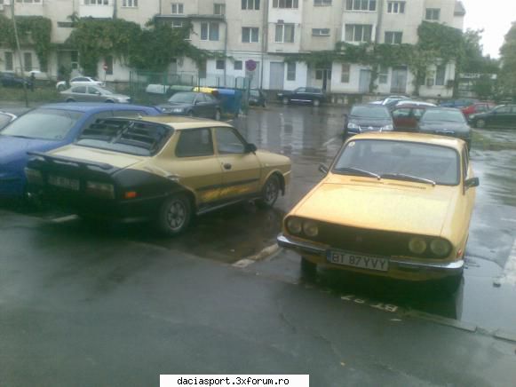 Sportiva mea - Poza langa o sportiva cu portiera scurta stim - Dacia Sport tuning