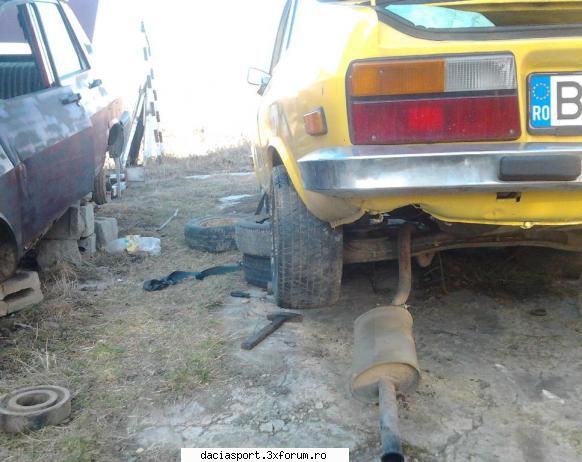 Sportiva mea - Astazi am schimbat puntea si telescoapele si am - Dacia Sport tuning