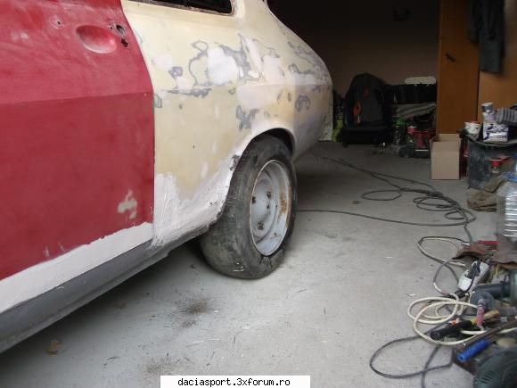 Sportiva mea! - Opoza artistica cu jantele mele dublate :D - Dacia Sport clasica