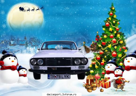 Sportiva mea! - Sarbatori fericite! :D - Dacia Sport clasica