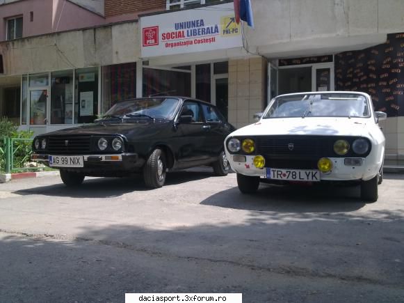 Sportiva mea din 87 - la un suc / cafea - Dacia Sport clasica