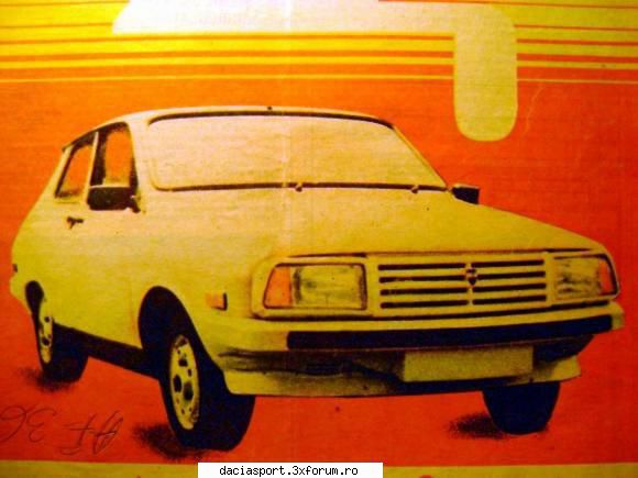 Sportiva mea din 87 - influente oltcit - Dacia Sport clasica