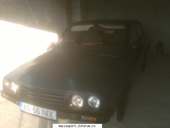 Sportiva mea din 87 - si Tornado asteapta linistita primavara pentru - Dacia Sport clasica