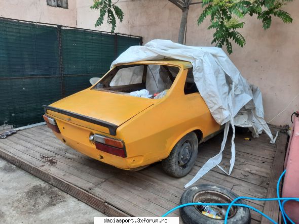 Taxi coupe - Am mai protejat o cu niște vopsea pana ma - Dacia Sport clasica