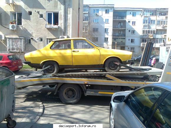 Taxi coupe - noul proprietar sa se bucure de ea..si poate o sa - Dacia Sport clasica