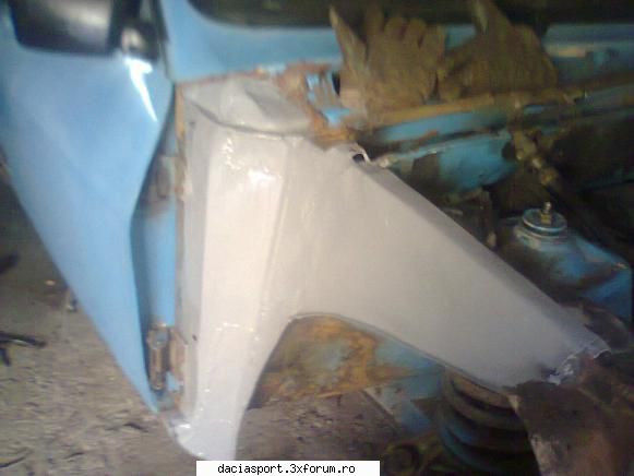 dacia 89 - ceva poze din refacerea bolidului...ce piese nu - Dacia Sport clasica