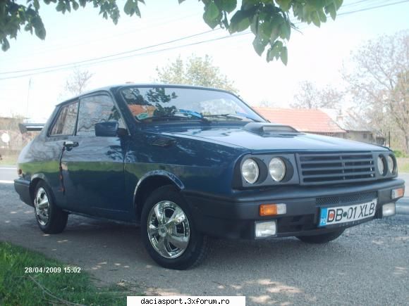 dacia mea - intr-o parcare dupa sighisoara - Dacia Sport tuning