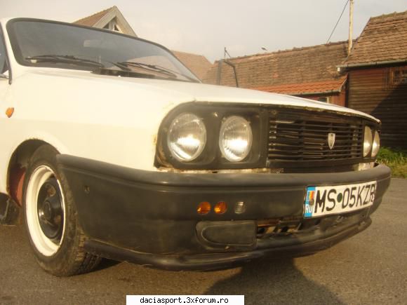 dacia sport MS-05-KZR - am facut semnalizatoarele si pozitiile rotunde sa - Dacia Sport tuning