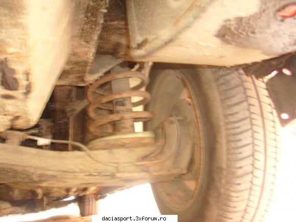 dacia sport MS-05-KZR - arcurile din spate,taiat o spira jumate - Dacia Sport tuning