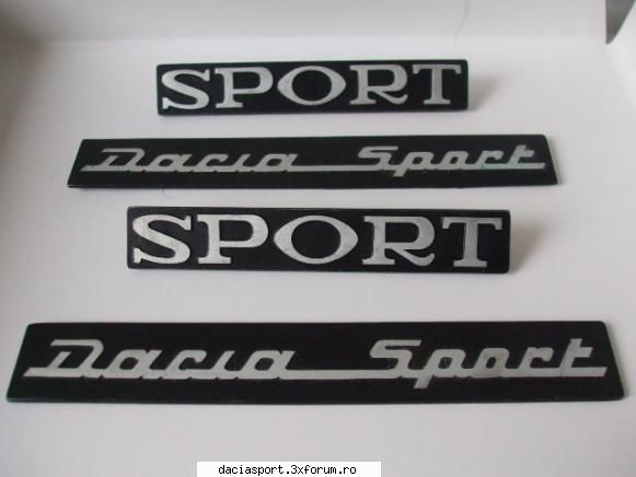 embleme dacia sport - anuntul nu mai e valabil - Piese si accesorii
