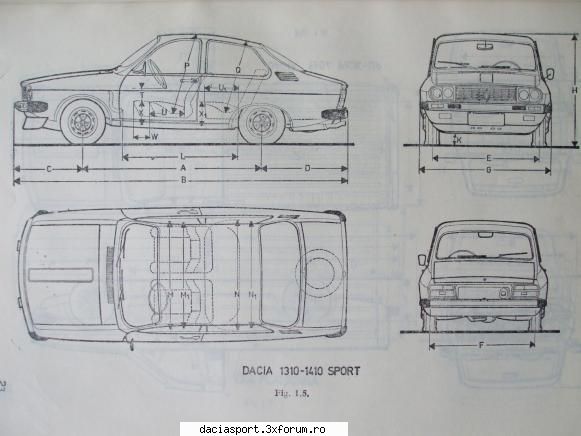 istoric Dacia Sport - Dimensiuni: lungime: 4,15m latime: 1,64m - Discutii diverse