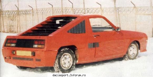 istoric Dacia Sport - a fost doar un prototip prin 1987 - Discutii diverse
