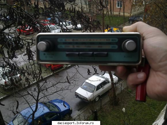 my...mandruta - si un radio frumusel :) - Dacia Sport clasica
