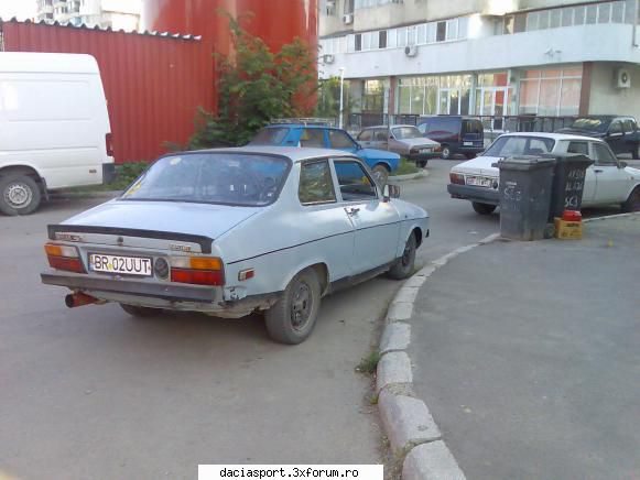 o simpla sportiva - cam asa arata ea in momentu de fata :D - Dacia Sport clasica