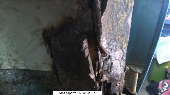 reconditionare Sport - petic din tabla groasa pus peste - Dacia Sport clasica