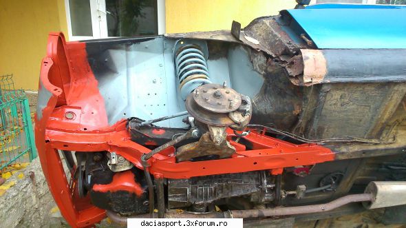 reconditionare Sport - S-a inlocuit un semilonjeron - Dacia Sport clasica