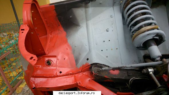 reconditionare Sport - masca fata a fost si ea inlocuita...sa vedem - Dacia Sport clasica
