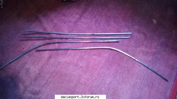 sport din '91 - Ornamente streasina metalice , au o culoare - Dacia Sport clasica