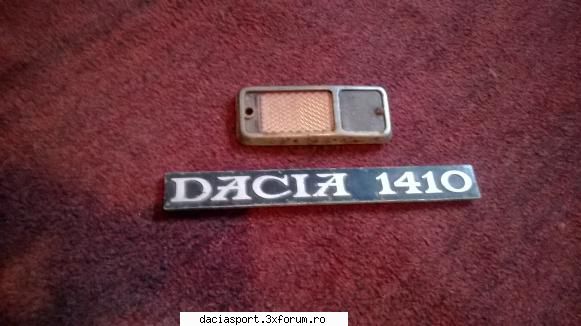sport din '91 - Si piesele de rezistanta, lucasuri cu rama - Dacia Sport clasica