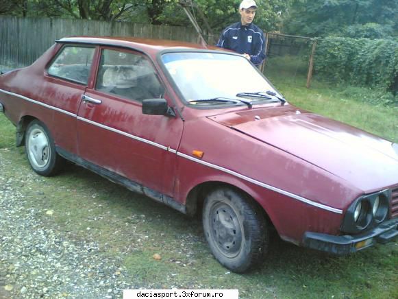 sport din '91 - nu sunt eu , e cumatru;) - Dacia Sport clasica