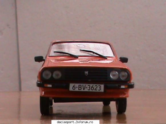 sport din '91 - placerea la o macheta este sa fie acces la tot - Dacia Sport clasica