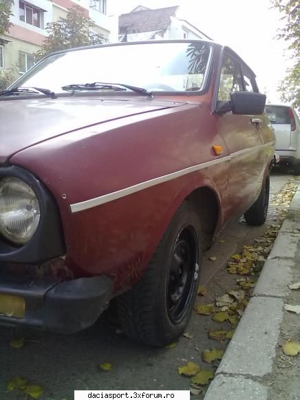 sport din '91 - Si am incaltat-o pentru iarna :) - Dacia Sport clasica