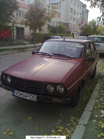 sport din '91 - Inca una , sa scapam de monotonia si linistea - Dacia Sport clasica